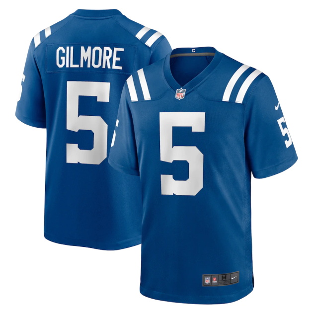 mens nike stephon gilmore royal indianapolis colts player game jersey